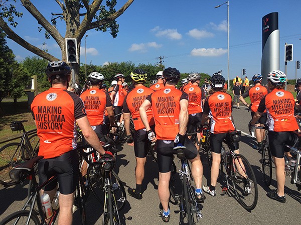 KDW Complete the Myeloma UK London to Paris Ride 2017